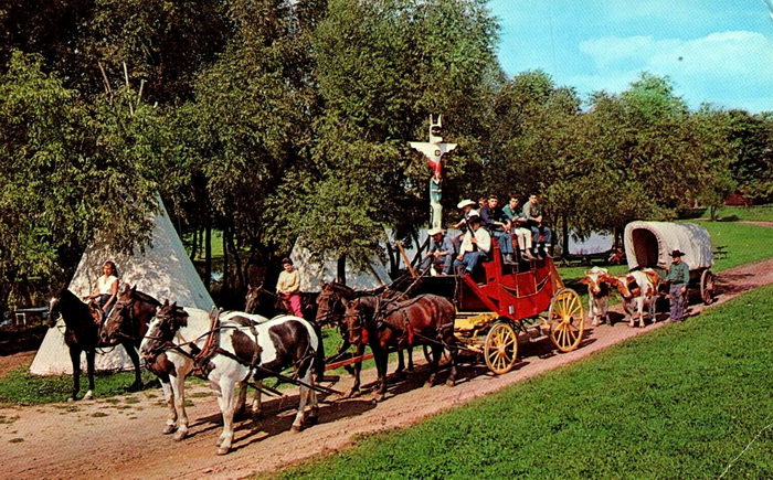 Frontier City - Vintage Postcard (newer photo)